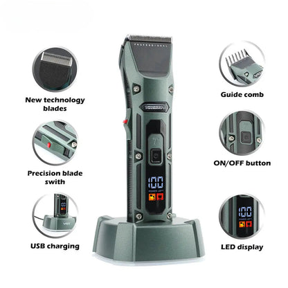 Cordless Electric Adjustable Hair Trimmer For Men