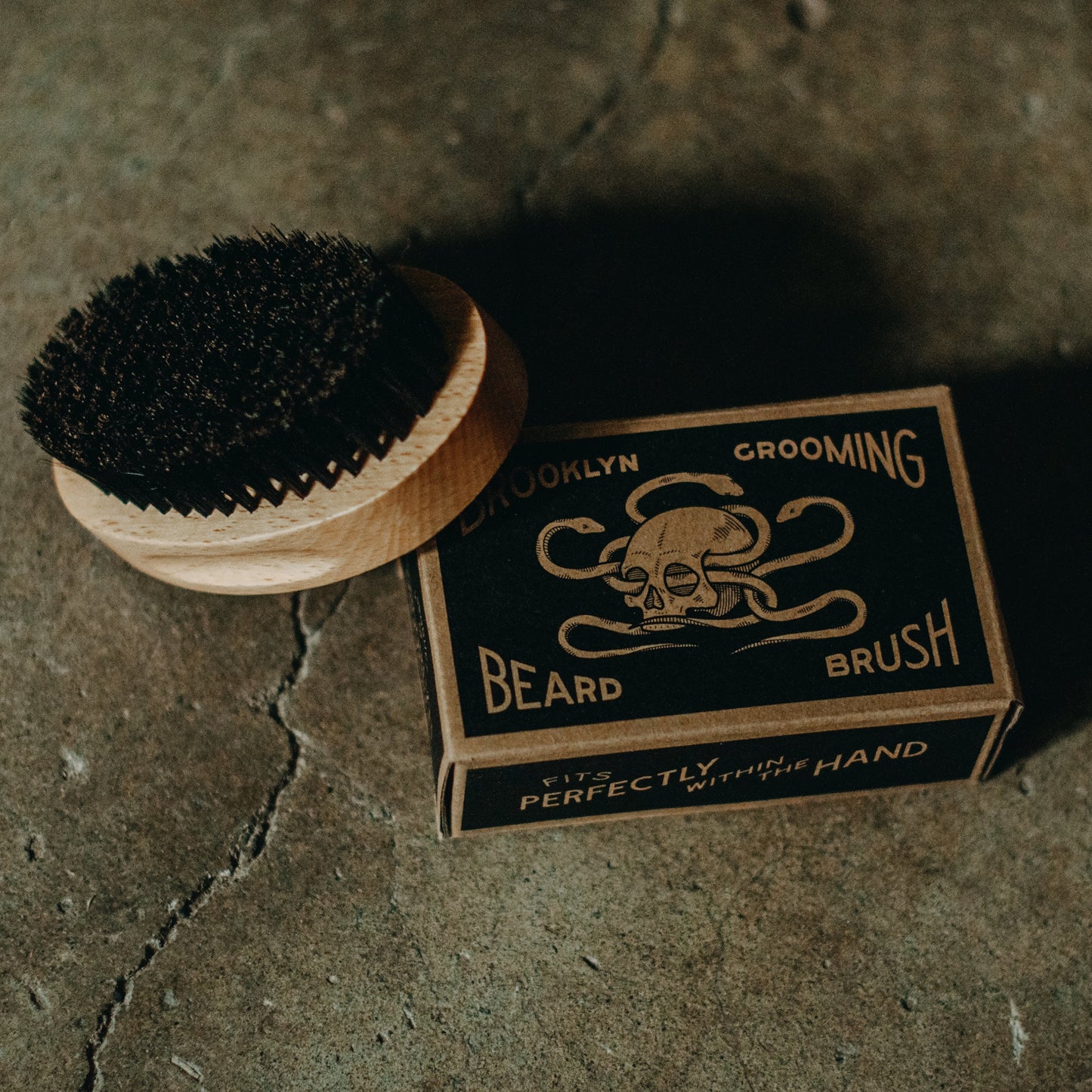 Beechwood and Boar Bristle Beard Brush