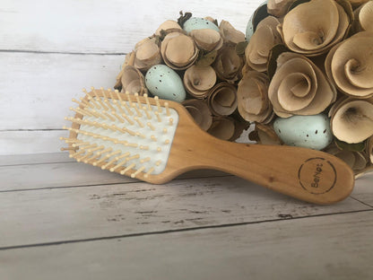 Wooden Detangling Hair Brush