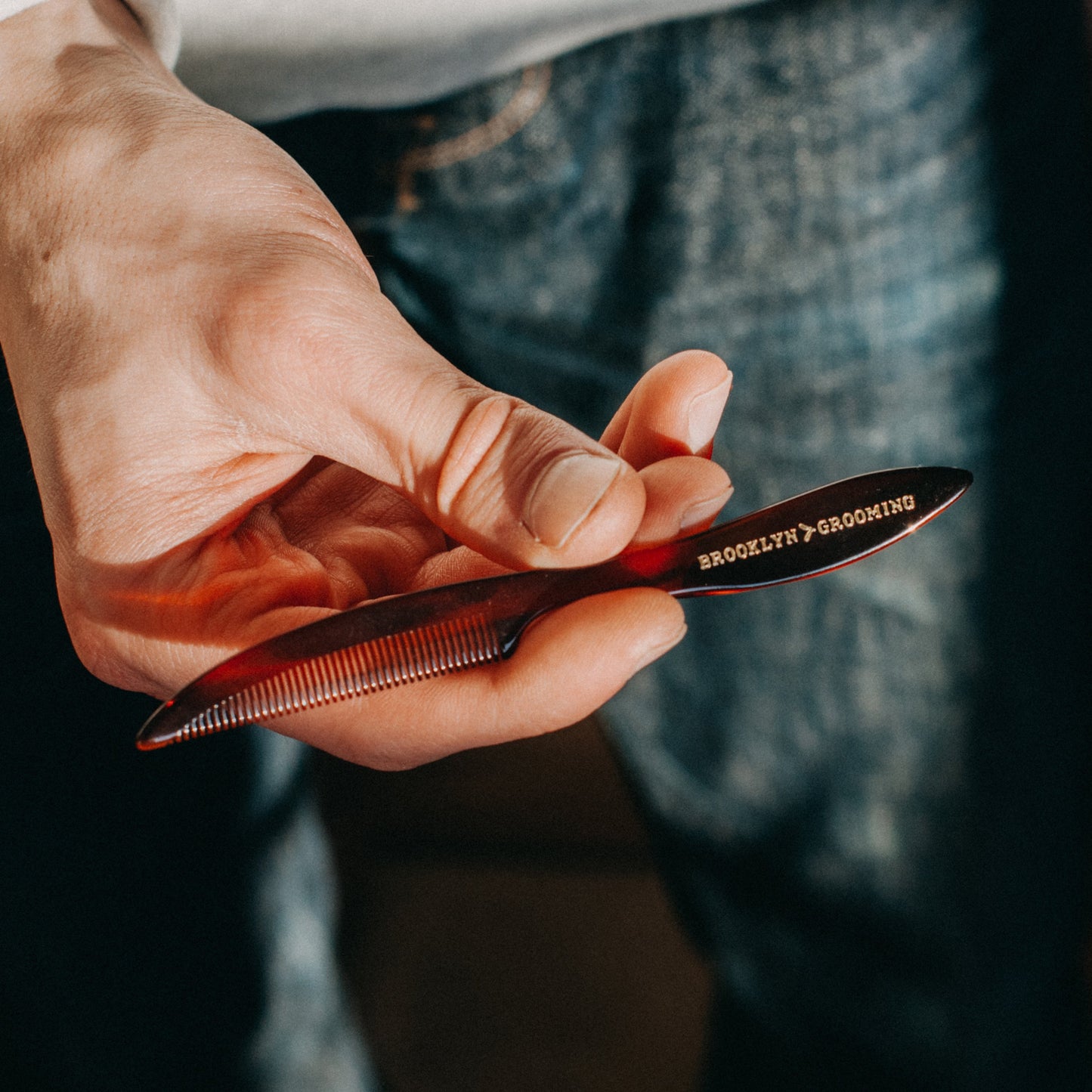 Men's Handmade Mustache-Beard Comb