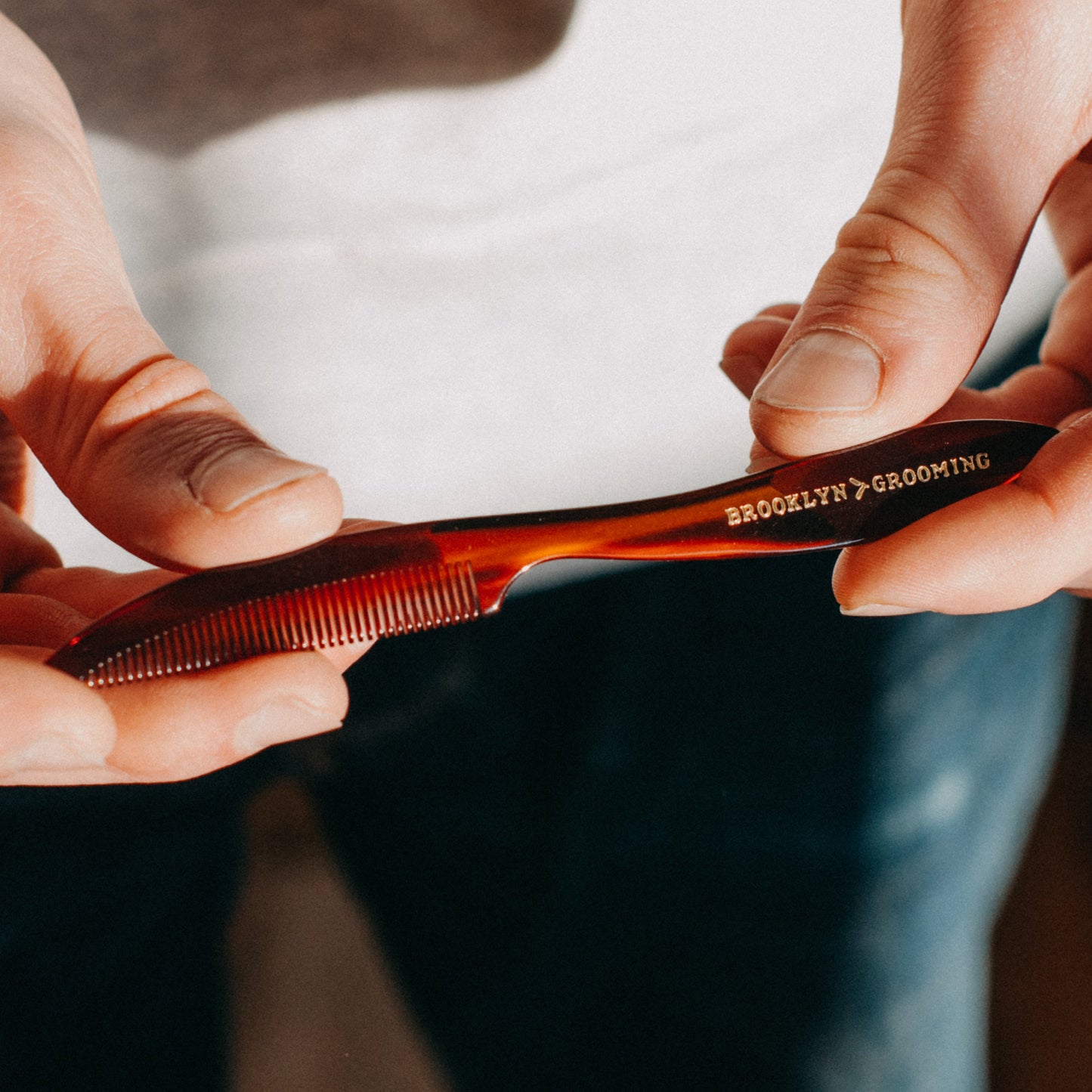 Men's Handmade Mustache-Beard Comb