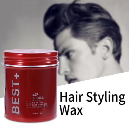 Professional Long-Lasting Fluffy Hair Wax Pomade