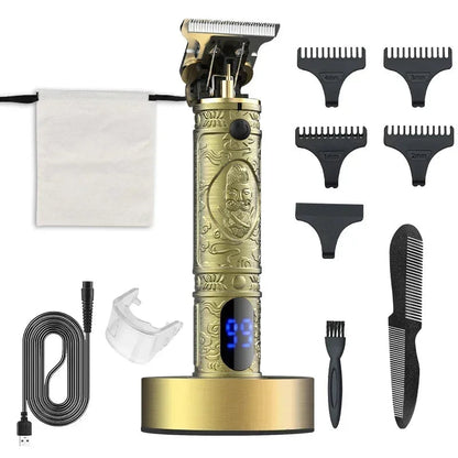 Cordless Hair Clippers with Charging Dock