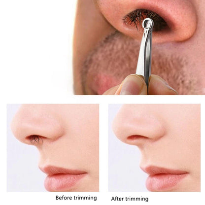 Manual Nose Hair Trimming Tweezers