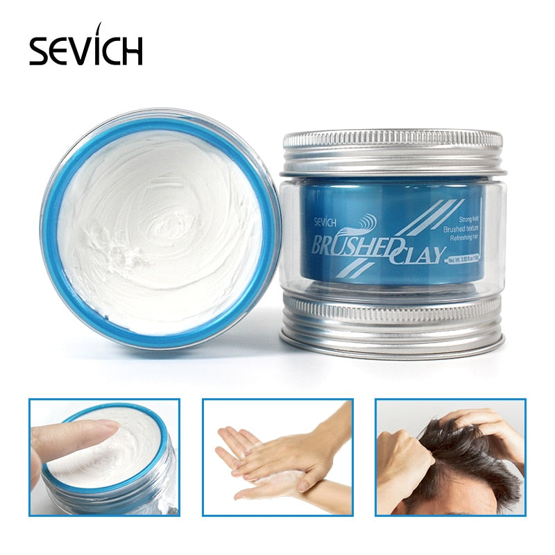 Sevich Matte Strong Hold Hair Styling Wax for Men Hairstyles