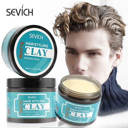 Sevich Matte Strong Hold Hair Styling Wax for Men Hairstyles