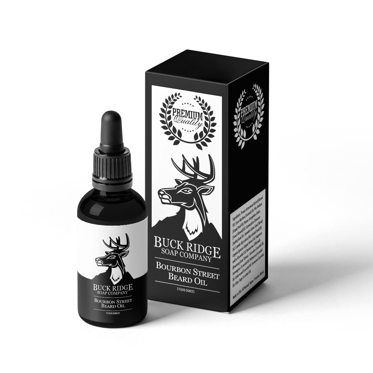 Buck Ridge Bourbon Street Premium Beard Oil