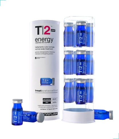 NAPURA T2 (12 vials x 0.27 fl oz) Hair Loss Leave-In Vials