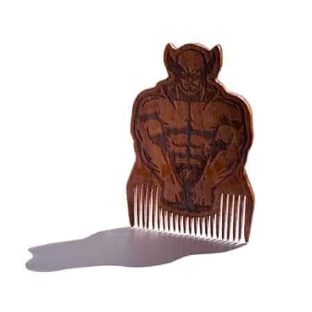 Wolverine Wooden Beard Comb